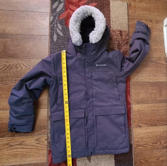 Columbia Boys Nordic Strider Charcoal Gray Jacket Medium - Picture 15 of 17